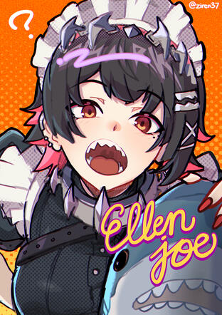 Ellen Joe from zzzero 🦈✨ So excited to play the game! 🥳